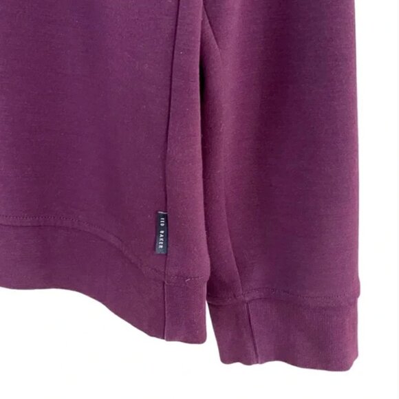 Ted Baker London 1/4 Half Zip Pullover Sweater Sweatshirt Size XL - Picture 6 of 8